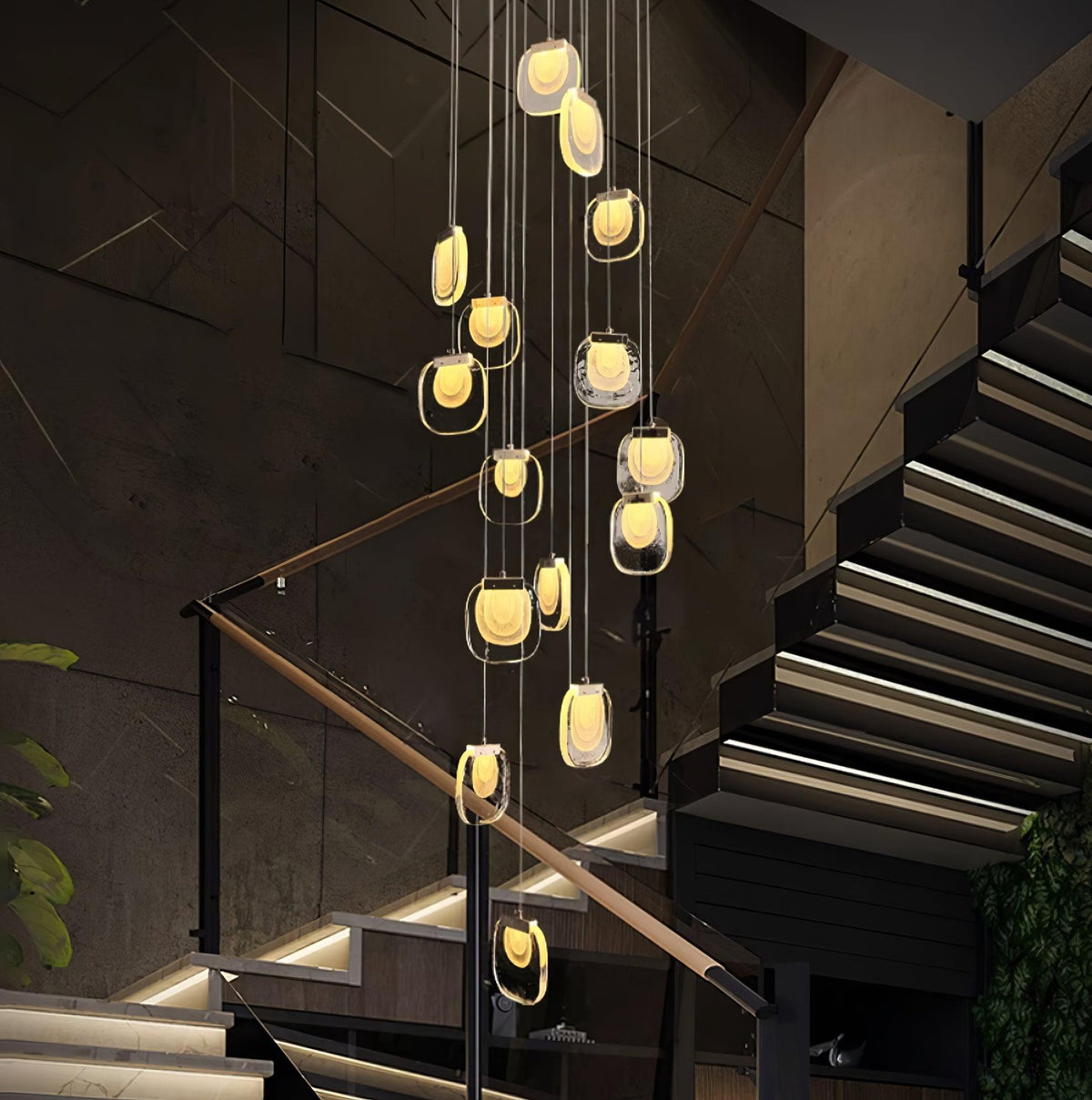 Keldelbrook Glass Pendant Light-Moonnatur