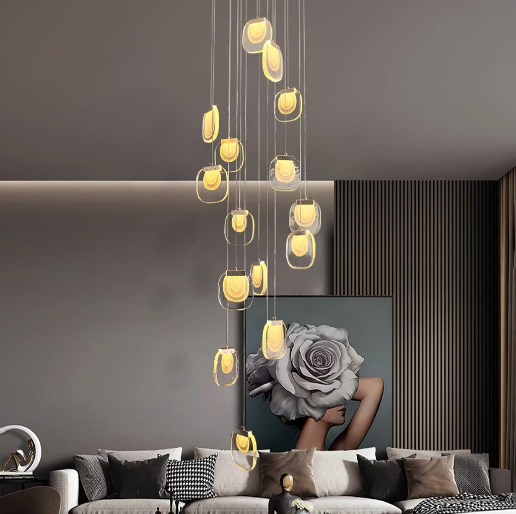 Keldelbrook Glass Pendant Light-Moonnatur