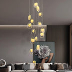 Keldelbrook Glass Pendant Light-Moonnatur