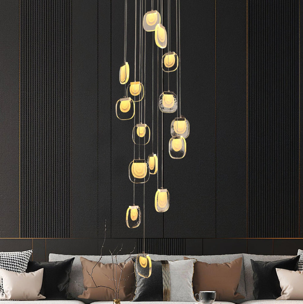 Keldelbrook Glass Pendant Light-Moonnatur