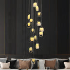 Keldelbrook Glass Pendant Light-Moonnatur