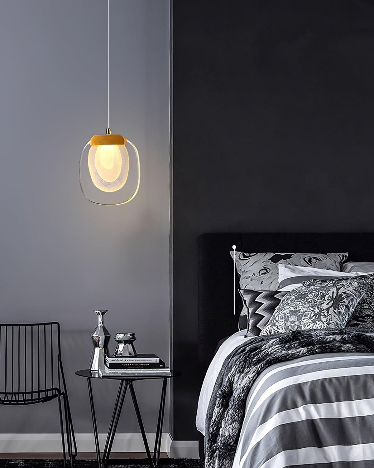 Keldelbrook Glass Pendant Light-Moonnatur