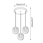 Keldelbrook Glass Pendant Light-Moonnatur