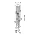 Keldelbrook Glass Pendant Light-Moonnatur