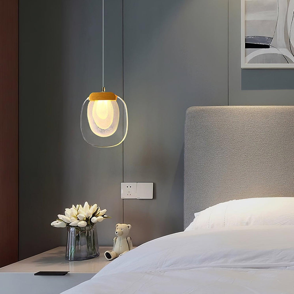 Keldelbrook Glass Pendant Light-Moonnatur