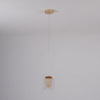 Keldelbrook Glass Pendant Light-Moonnatur
