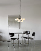 Ivorette Glass Chandelier-Moonnatur