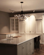Ivorette Glass Chandelier-Moonnatur