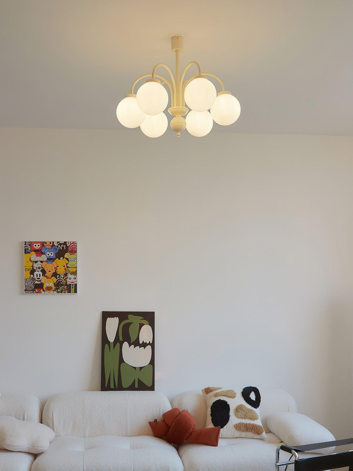 Lindenaria Glass Chandelier-Moonnatur