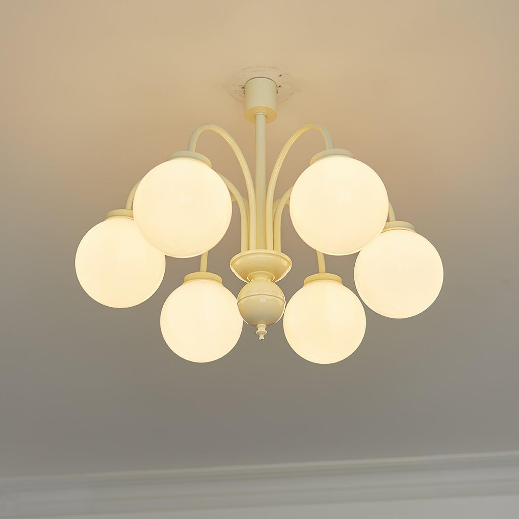 Lindenaria Glass Chandelier-Moonnatur