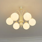Lindenaria Glass Chandelier-Moonnatur