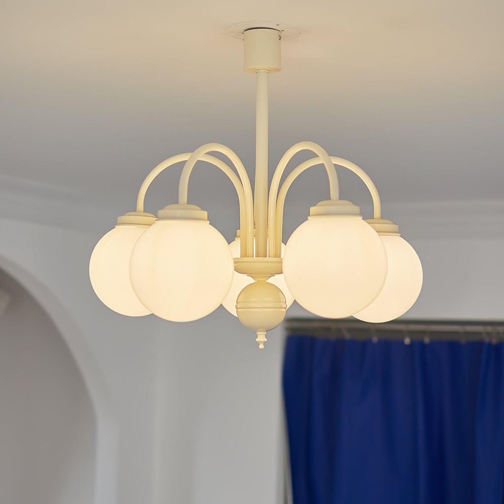 Lindenaria Glass Chandelier-Moonnatur