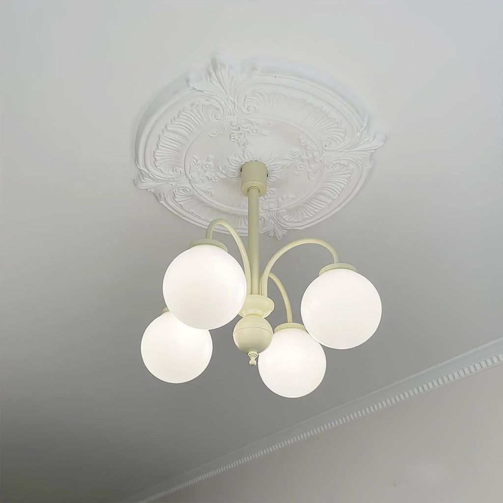 Lindenaria Glass Chandelier-Moonnatur