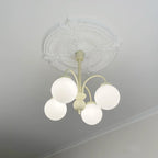 Lindenaria Glass Chandelier-Moonnatur
