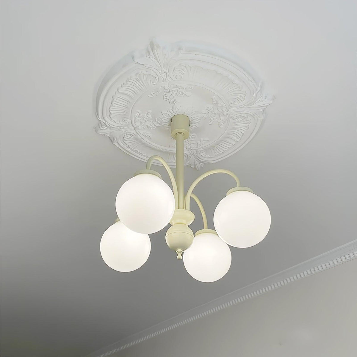 Lindenaria Glass Chandelier-Moonnatur