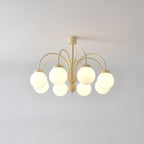 Lindenaria Glass Chandelier-Moonnatur