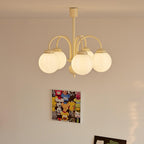 Lindenaria Glass Chandelier-Moonnatur