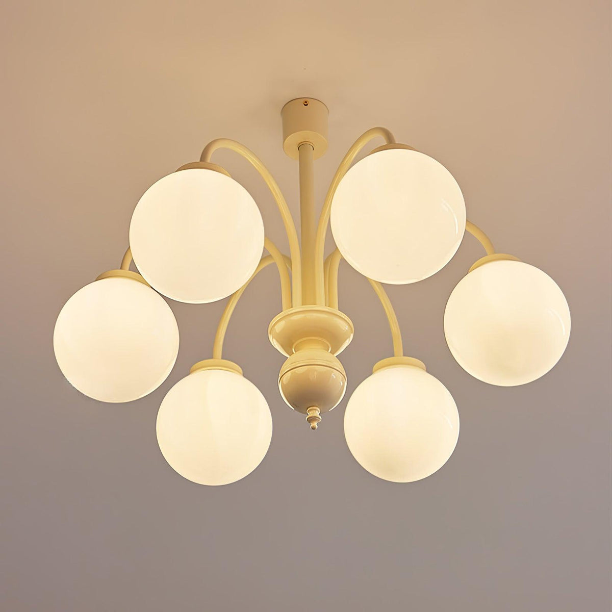 Lindenaria Glass Chandelier-Moonnatur