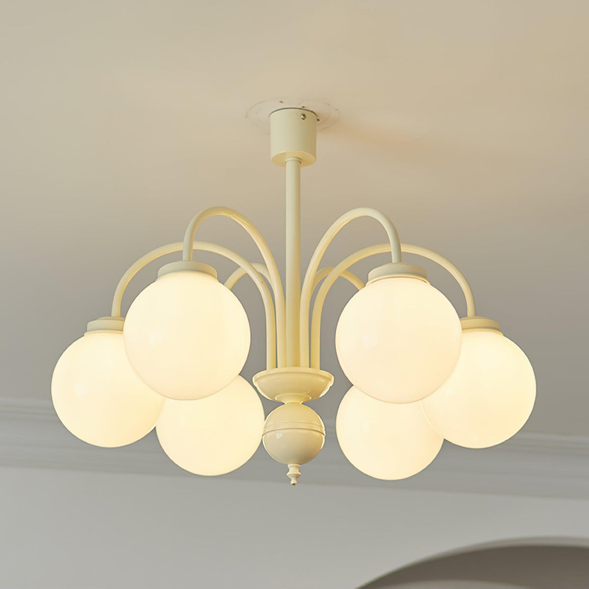 Lindenaria Glass Chandelier-Moonnatur