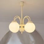 Lindenaria Glass Chandelier-Moonnatur