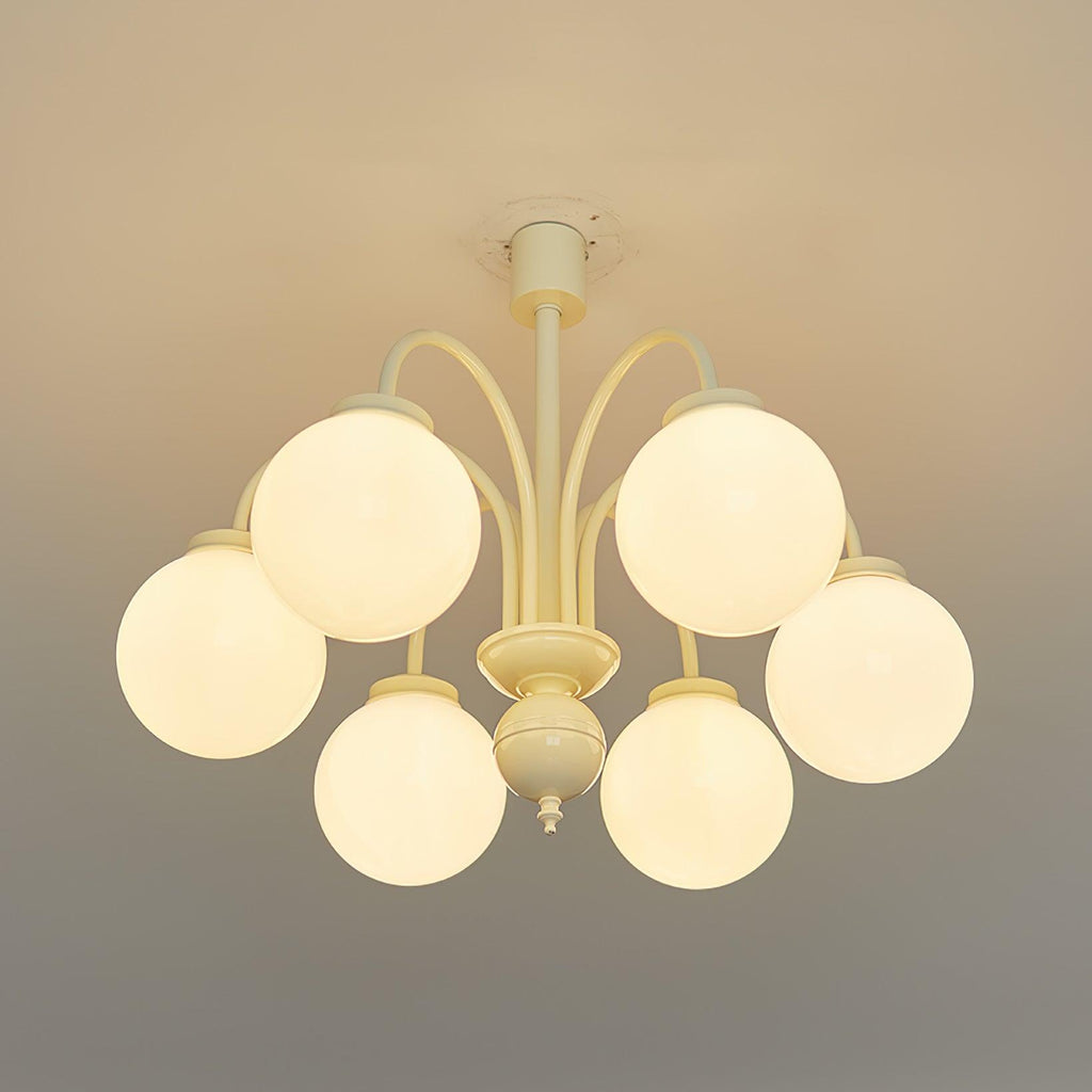 Lindenaria Glass Chandelier-Moonnatur