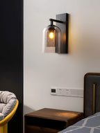 Hiorava Glass Wall Light-Moonnatur