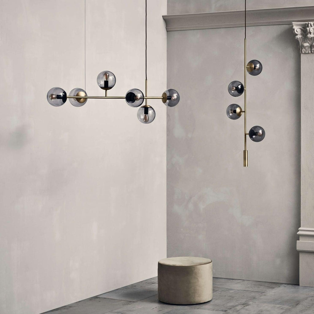 Giorenna Glass Chandelier-Moonnatur