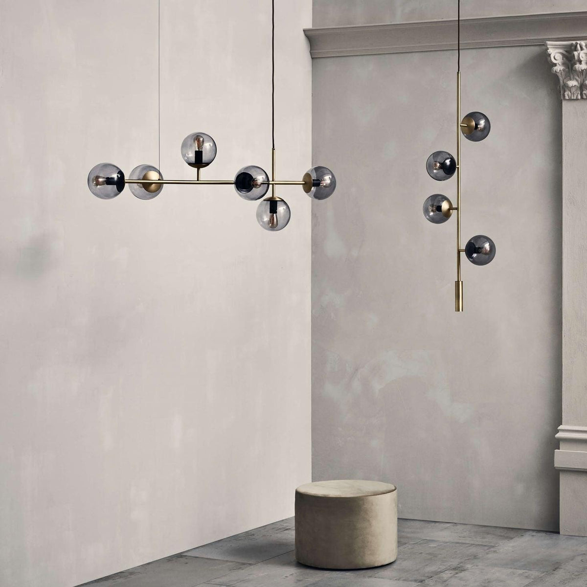 Giorenna Glass Chandelier-Moonnatur