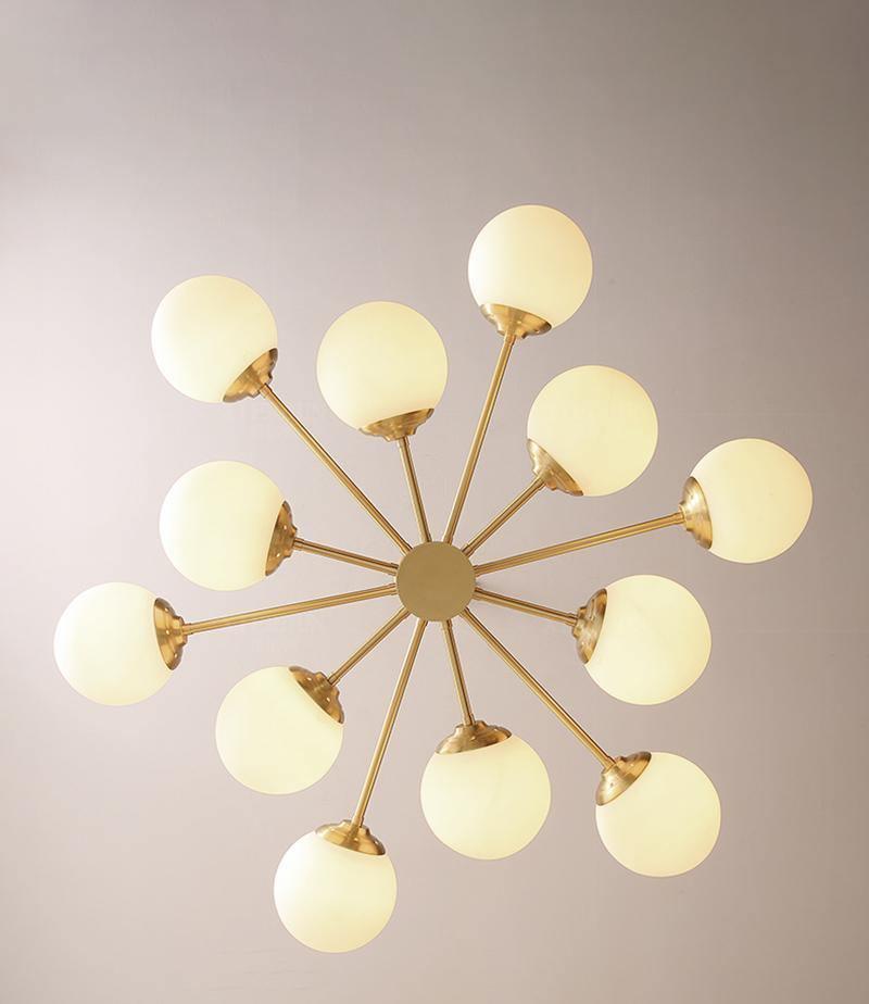 Brynina Glass Chandelier-Moonnatur
