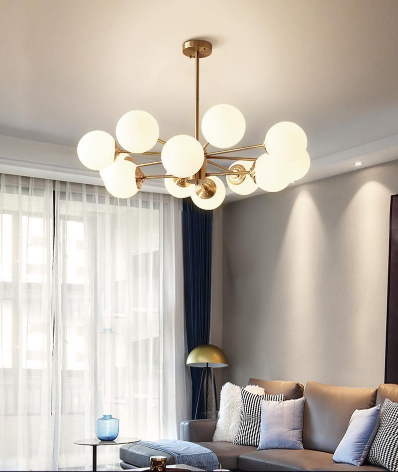 Brynina Glass Chandelier-Moonnatur
