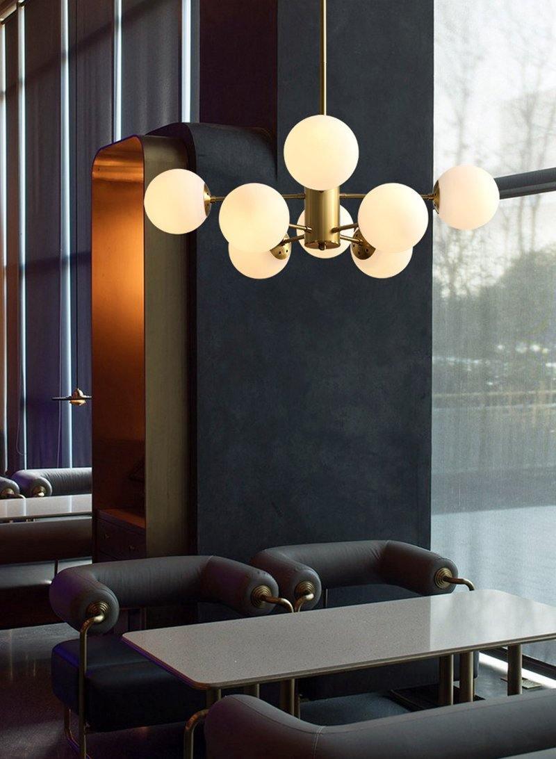 Brynina Glass Chandelier-Moonnatur