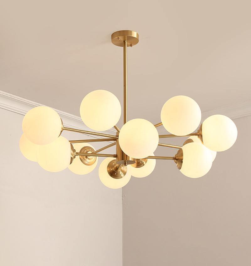 Brynina Glass Chandelier-Moonnatur