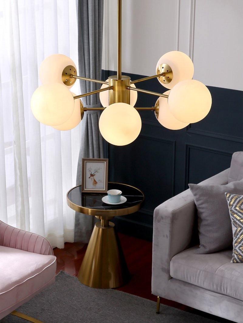 Brynina Glass Chandelier-Moonnatur