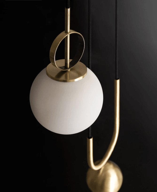 Beldeneth Glass Pendant Light-Moonnatur