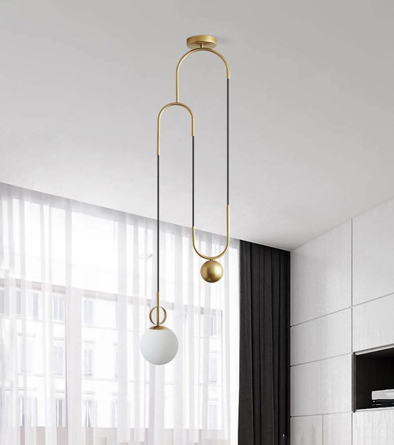 Beldeneth Glass Pendant Light-Moonnatur
