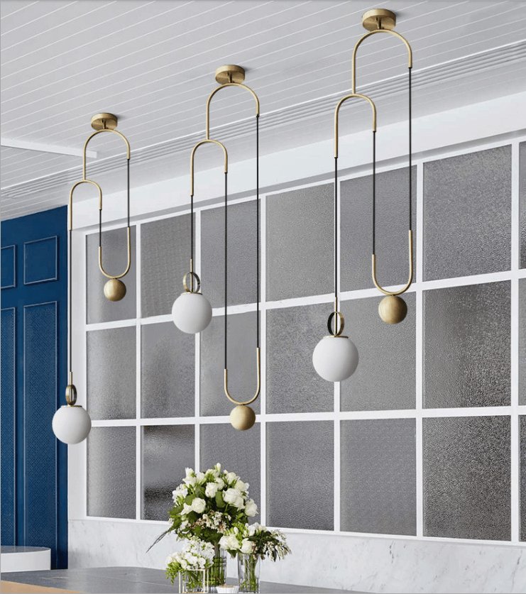 Beldeneth Glass Pendant Light-Moonnatur