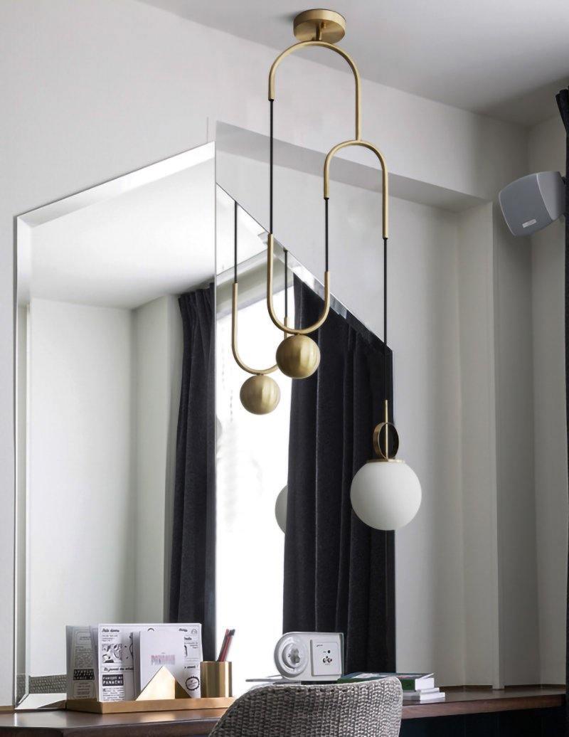 Beldeneth Glass Pendant Light-Moonnatur