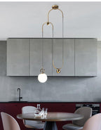 Beldeneth Glass Pendant Light-Moonnatur