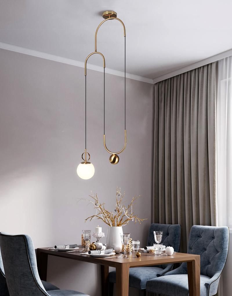 Beldeneth Glass Pendant Light-Moonnatur