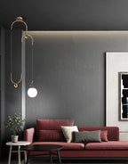 Beldeneth Glass Pendant Light-Moonnatur