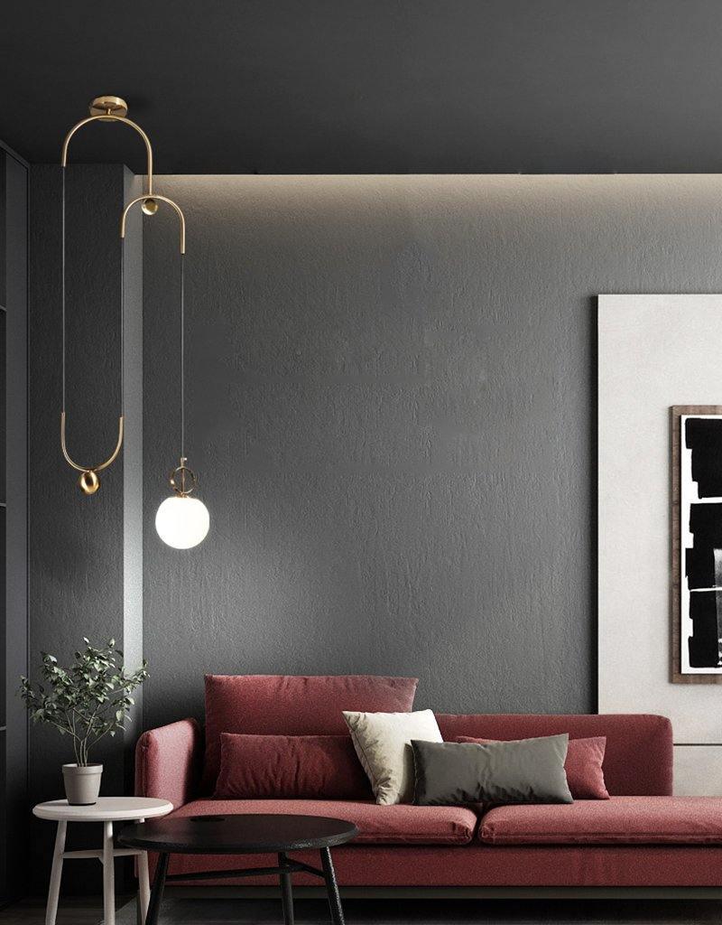 Beldeneth Glass Pendant Light-Moonnatur