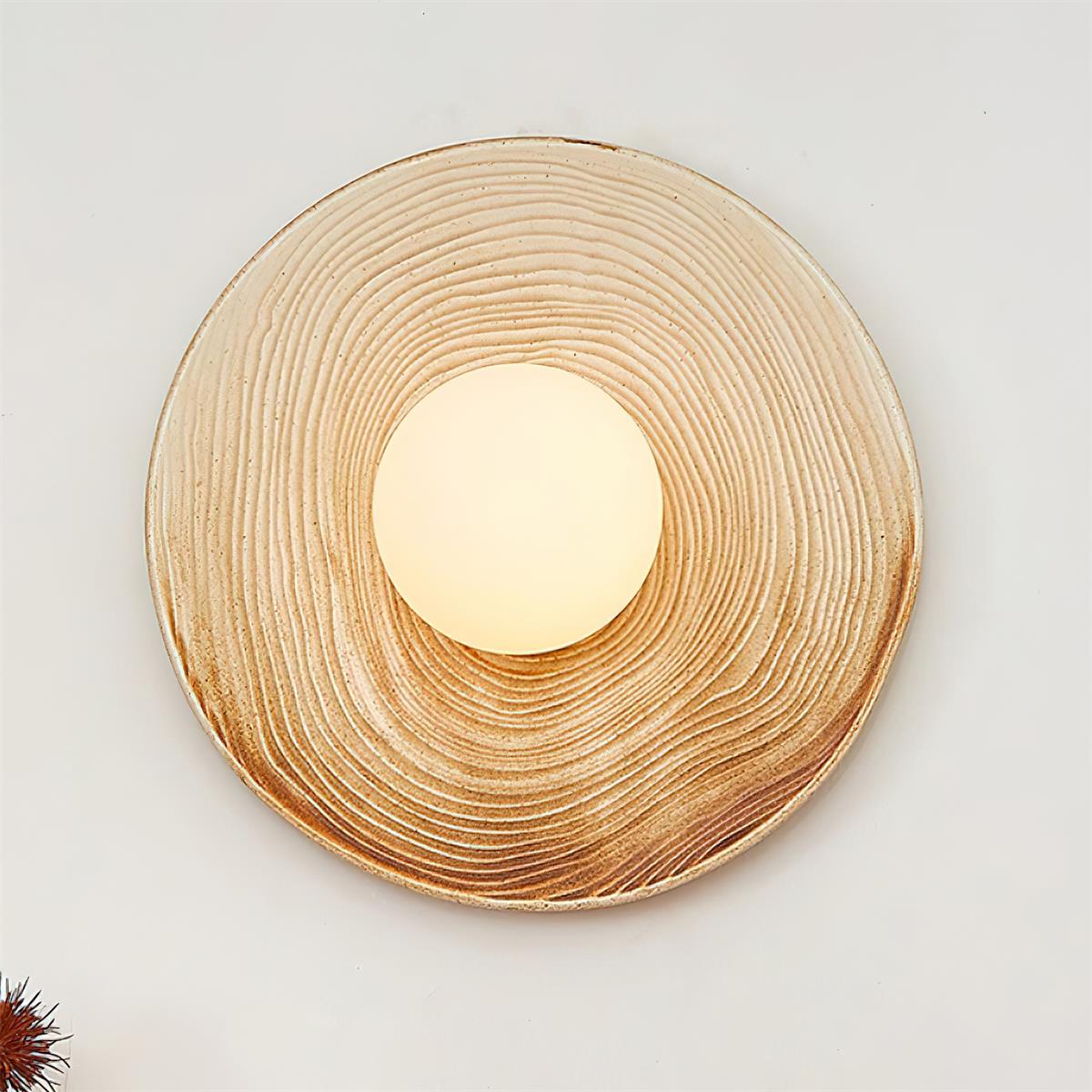 Faldenelyn Ceramic Wall Light-Moonnatur