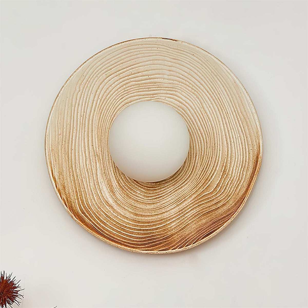 Faldenelyn Ceramic Wall Light-Moonnatur