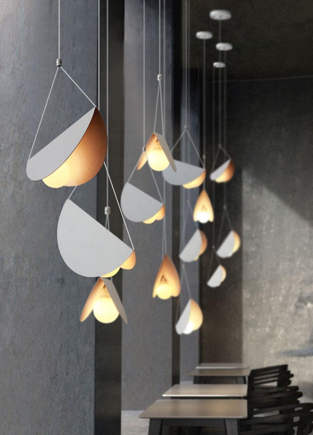 Alwynis Glass Pendant Light-Moonnatur