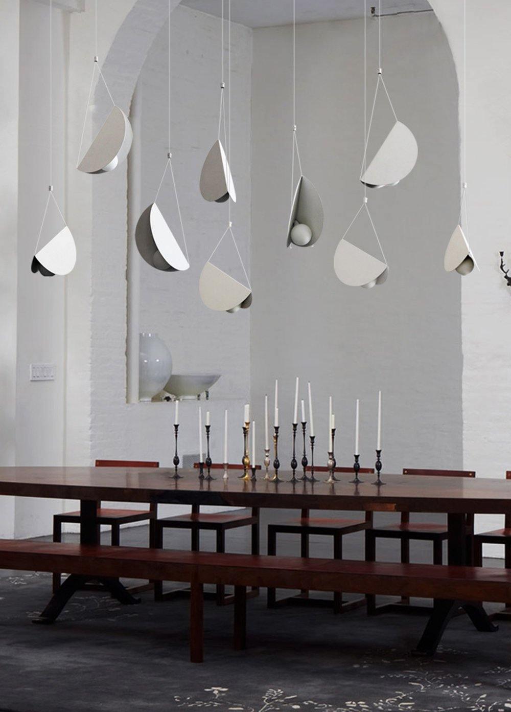 Alwynis Glass Pendant Light-Moonnatur