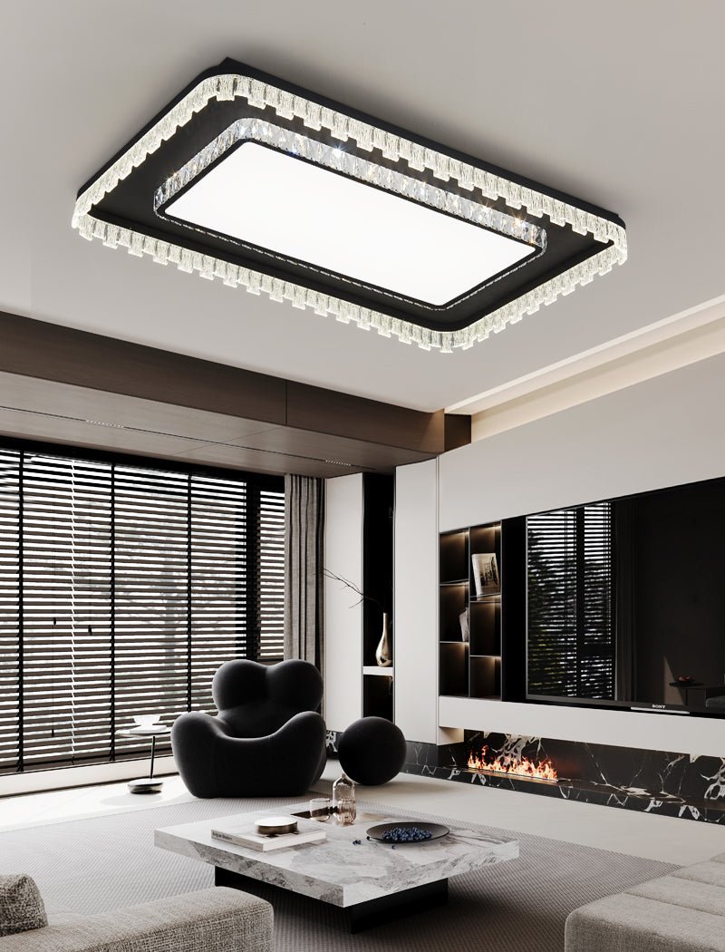 Renise Crystal Ceiling Light-Moonnatur
