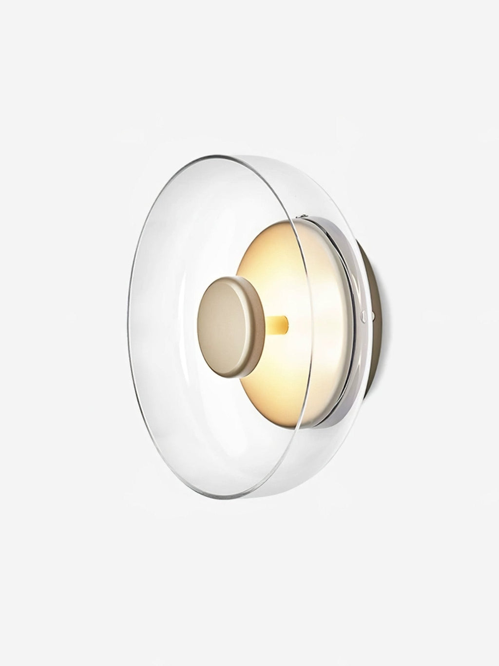 Ilvanna Glass Wall Light-Moonnatur