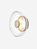 Ilvanna Glass Wall Light-Moonnatur