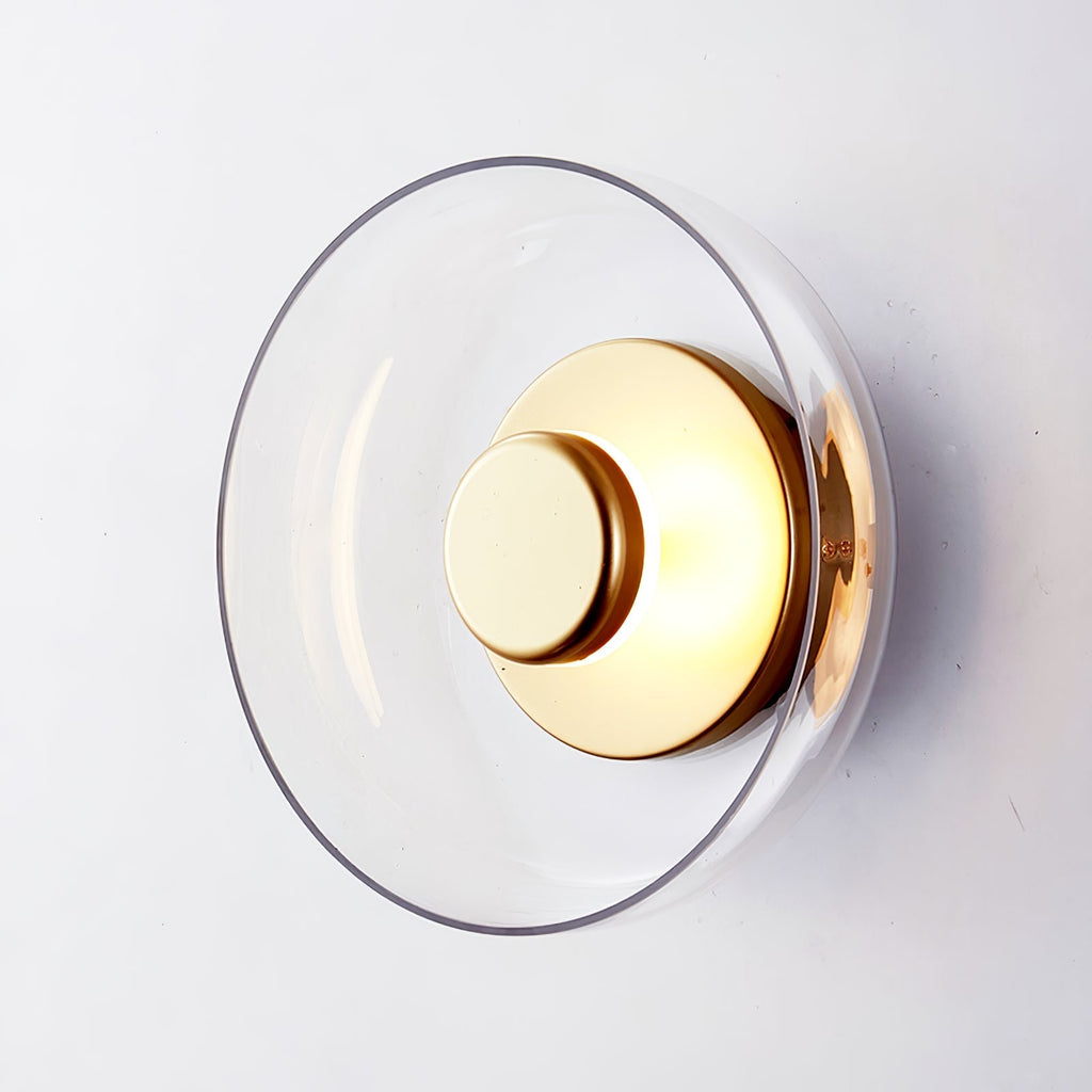 Ilvanna Glass Wall Light-Moonnatur