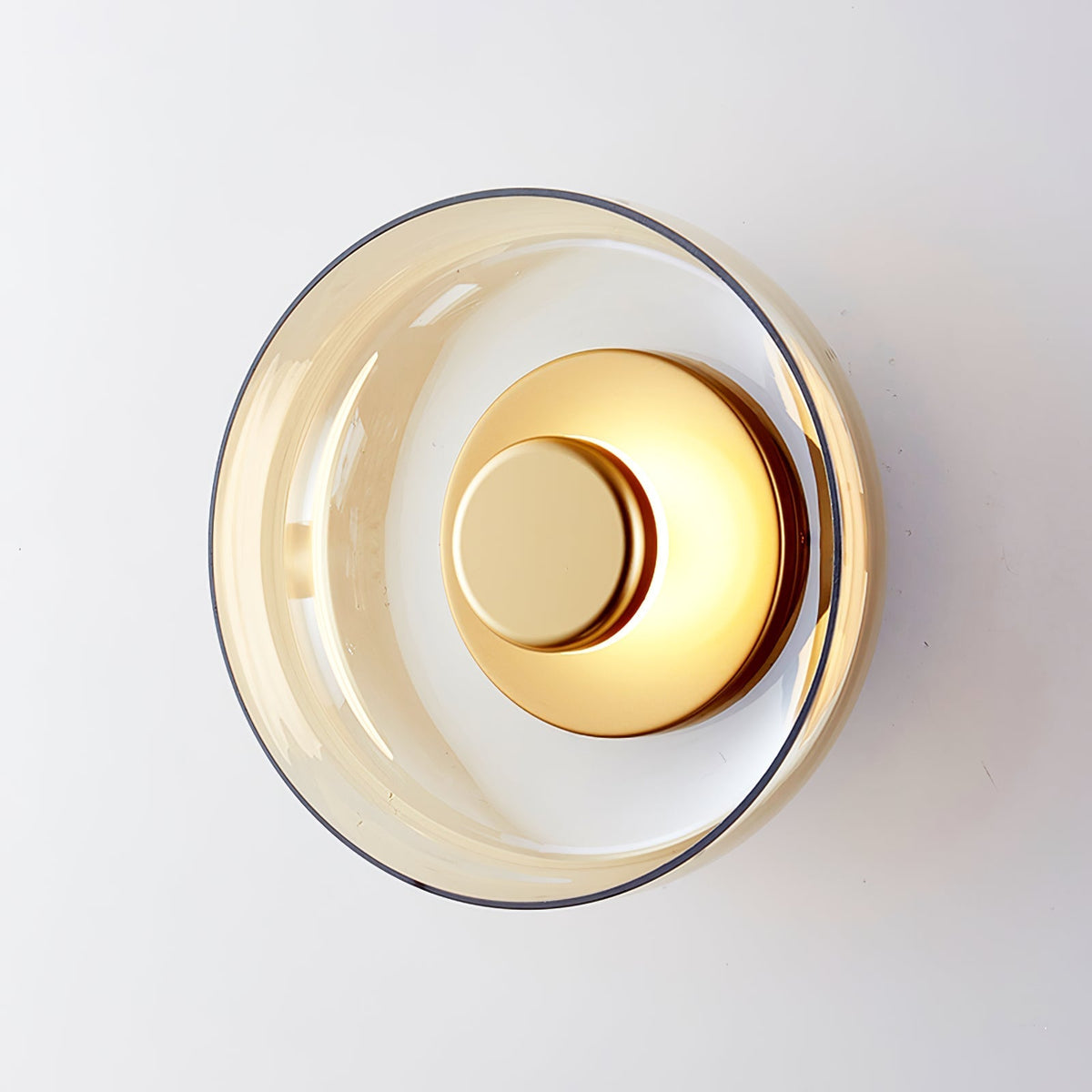 Ilvanna Glass Wall Light-Moonnatur